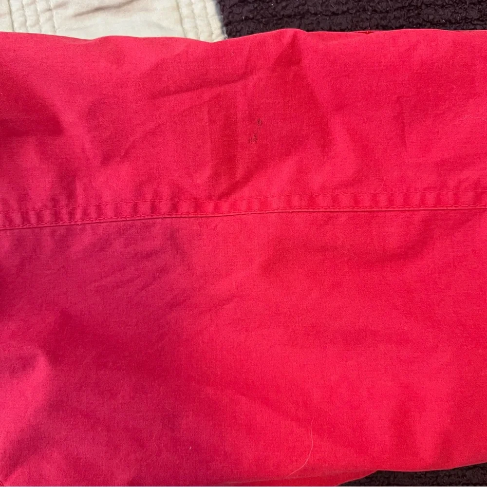 London Fog Red Jacket with Green Quilted lining - Picture 12 of 12